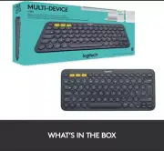 Logitech K380 QWERTY Layout 78 Keys Multi-Device Wireless Bluetooth Keyboard
