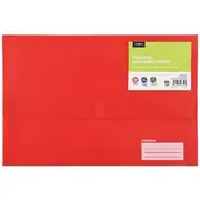 J.Burrows Recycled Foolscap Document Wallet Red