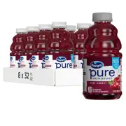 ® Pure Unsweetened Tart Cherry, 100% Tart Cherry Juice, 32 Fl Oz Bottle (Pack of