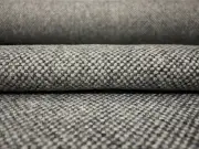 1.375 yd Maharam Firma Framework Gray Wool Upholstery Fabric Sim to Hallingdal