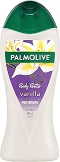 [Palmolive] Body Butter Moisturising Body Wash, 400mL, Heavenly Vanilla