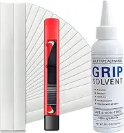 Golf Club Grip Tape and Solvent Kit | Golf Grip Tape and Solvent Kit,Tape and Grip Solvent Kit, Club Grip Repair Kits, for Golf Repair