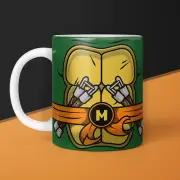 TMNT MICHELANGELO Coffee Mug, Teenage Mutant Ninja Turtles Gift