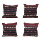 Kilim Pillow Cover SET of 4 pcs 17.91" x 18.11" FREE Fast Shipment 09278