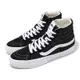 Vans 休閒鞋 Sk8-Hi Reissue 38 男鞋 黑 白 高筒 麂皮 板鞋 VN000CR0BA2