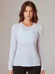 Eco-Friendly Activewear Long Sleeve Tee & Womens Workout Top
