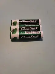 ChapStick Skin Protectant Classic Spearmint, 0.15 oz., Lot of 3 Tubes, Sealed