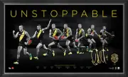 DUSTIN DUSTY MARTIN UNSTOPPABLE 2017 BROWNLOW MEDALLIST TIME LAPSE SPORTS PRINT