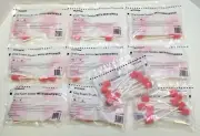 McKesson Oral Swab Stick Pink Foam Tip, Untreated, Unflavored, 5 ", 4832, 100 CT