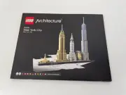 LEGO - Architecture - New York City - 21028 - INSTRUCTION BOOKLETS