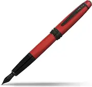[Cross] Bailey Matte Red Lacquer Medium Point Fountain Pen