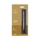 Parker Classic Gold Trim Ball Pen | Refillable | Gold Trim | Stainless Steel