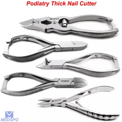 Podiatrist Toenail Cutter Ingrown Heavy Duty Thick Nail Clipper Podiatry Tools