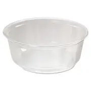 Fabrikal PK8SC Microwavable Deli Containers, 8oz, Clear, 500/carton