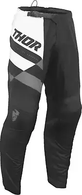 Thor Sector Checker Youth MX Offroad Pants Black