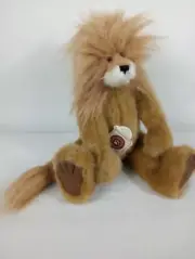 Boyds Bear "Leopold Q. Roarsmore" 12 Inch Plush Jointed Limbs NWT Retired