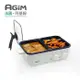 法國 阿基姆AGiM 升級版獨立溫控電火烤兩用爐/珍珠白 HY-310-WH