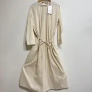 Snow Peak Long Dress With Sleeve Tag A Line Japan Free Ship