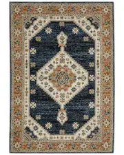 StyleHaven Farrah Vintage Center Medallion Area Rug