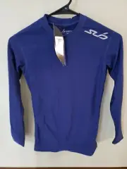 Sub Sports Men's Cold Thermal Compression Long Sleeved Shirt; Navy; Size: S-New