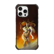 iPhone 16 Pro Max Ultra Impact Case MagSafe Compatible Dusk Til Dawn by Frazetta Girls