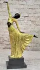 Museum-Quality Art Deco Bronze Dancer Sculpture by Chiparus Elite Masterpiece NR