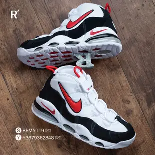 R’代購 Nike Air Max Uptempo 95 Pippen 羅賓森 白黑紅 公牛 CK0892-101