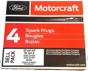 OEM Motorcraft SP-541-AX AGSF-32Y-RA Spark Plug Set 4 for Ford for Mazda for GMC (for: Mazda)