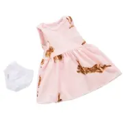 Dress rabbit Pattern & underwear set for 18'' doll American Girl outfit clothes