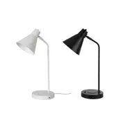 Targa Desk Lamp with USB and Wireless Charging