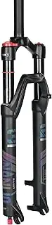 Straight Tube ycle Suspension Forks 29 Inch MTB Fork Rebound Adjustment Mountain Bike Fork