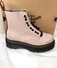 DR MARTENS SINCLAIR BOOTS UK 8 EU 42 VINTAGE TAUPE PLATFORM DMS DOCS 30584348