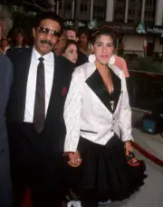 Richard Pryor & Rain Pryor at the Century Plaza Hotel in Cen - 1989 Old Photo