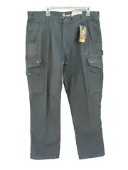 NWT Carhartt Men’s Green Rip stop Cargo Work Pant Size 38x34