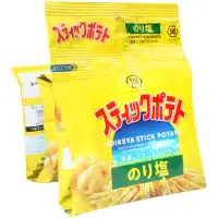 在飛比找momo購物網優惠-【KOIKEYA 湖池屋】4連脆薯條-海苔(48g)