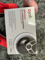 Polk Audio IC60 2 Way In-Ceiling Speaker Indoor Home Audio White Brand New