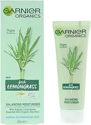Garnier Organic Lemongrass Balancing Moisturiser 50 ml