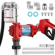 Fuel Transfer Pump, 10GPM 12V Transfer Pump with Discharge Hose ＆ Automat