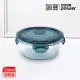 【CookPower鍋寶】耐熱玻璃防滑保鮮盒320ML-圓形(BVC-03200)