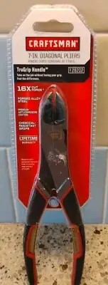 Craftsman NEW 7 Inch Diagonal Cutting Pliers 28202 Free Shipping