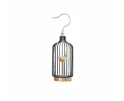 Anyhouz 47cm Golder Handle Birdcage Tabletop Home Decor Modern Art Living Room Display House Decorative Crafts Metal Ornaments