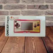 Nintendo Game Boy GB Micro Famicom 20th Anniversary Limited Console Unused Japan