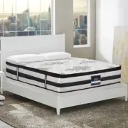 QUEEN Plush Euro Top Mattress Medium Firm Firmness Matress Bedding 34cm Thick