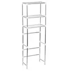 Storage Rack Over Toilet 3 Tier Bathroom Organizer Shelf Unit for Laundry