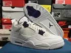 Nike Air Jordan 4 Retro “Purple Metallic” CT8527-115 Mens Size 13
