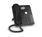 SNOM SNO-D715 4039 SIP VoIP IP Phone 2 Gigabit USB PoE Black No PS