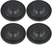 4pcs Sink Stopper Exact Replacement for InSinkErator, Sink Strainer for Kitchen Drain Suitable for Standard 3-1/2" Drains Rubber Drain Insert Sink Plug Compatible with Kohler Waste King Whirlpool
