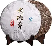Puer Tea Raw Tea Puerh Tea Cake Ancient Tree Tea Lao Ban Zhang 357g Handmade Tea