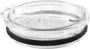 Tumbler Replacement Lid - Skinny Tumbler Replacement Lid with Straw | Portable Tumbler Lid Covers, Portable Spill Protection Lid Covers for 20 oz and 30 oz Cups and More Coffee Cups