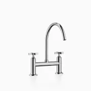 Dornbracht VAIA Two-hole bridge mixer for rinsing/Profi spray 19825809-93 Brushe